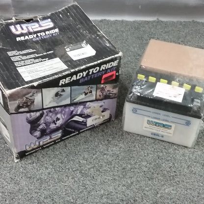 NEW WPS CB4L-B READY TO RIDE BATTERY KIT WITH ACID INCLUDED 12V