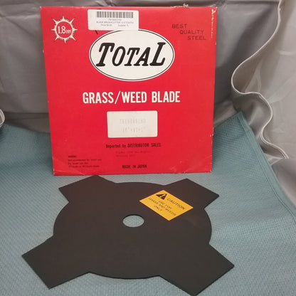 NEW TOTAL TB100401HD GRASS/WEED BLADE 4 TOOTH, 10"X1.8X4