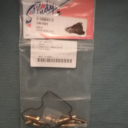 NEW SHINDY 03-317 CARB REPAIR KIT YAMAHA YFM450F 4x4 03-06, YFM450FX 4X4 2006
