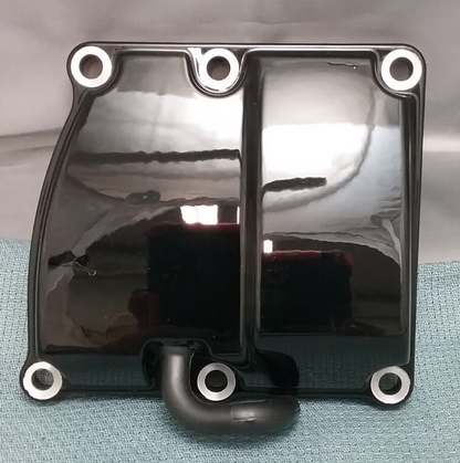 NEW GENUINE HARLEY-DAVIDSON 34800022 TRANSMISSION BREATHER COVER, GLOSS BLACK