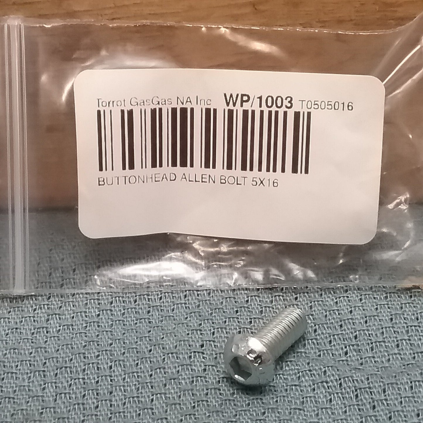 NEW GASGAS T0505016 BUTTONHEAD ALLEN BOLT, 5X16