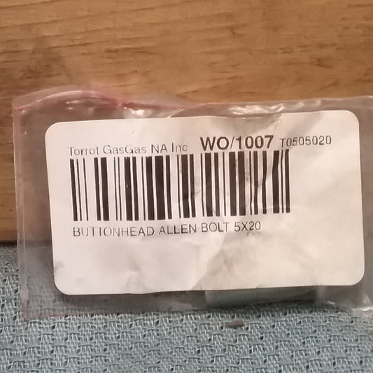 NEW GASGAS T0505020 BUTTONHEAD ALLEN BOLT, 5X20