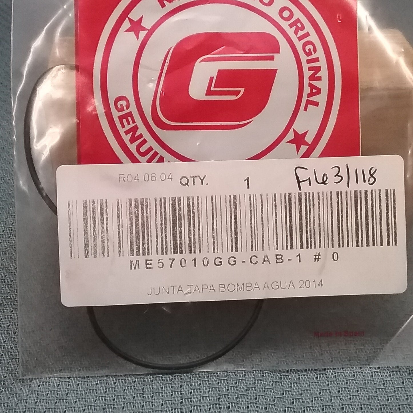 NEW GASGAS ME57010GG-CAB-1 WATER PUMP COVER GASKET