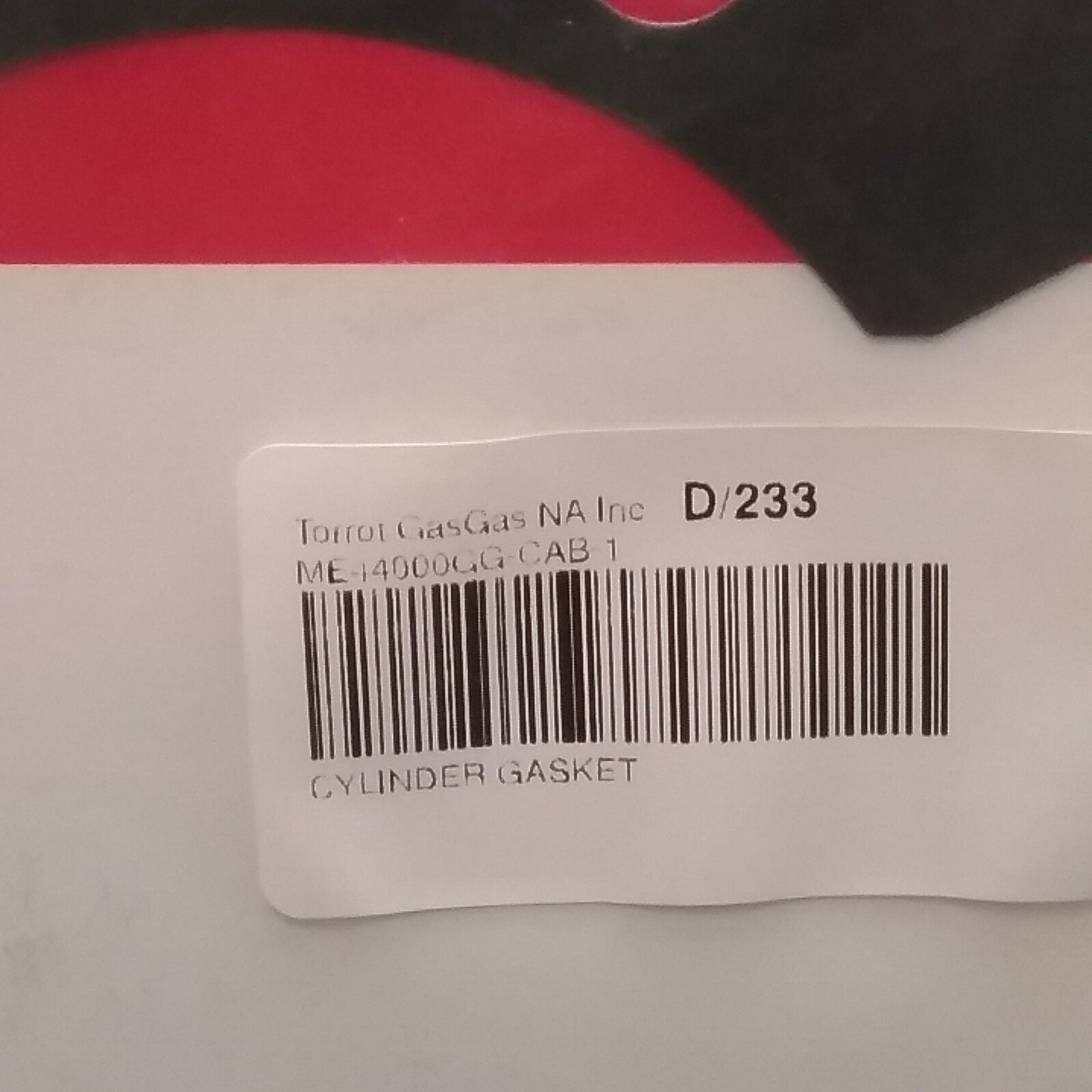 NEW GASGAS ME44000GG-CAB-1 CYLINDER GASKET
