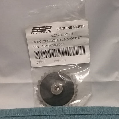 NEW SSR A01257-09-00 TENSIONER SPROCKET