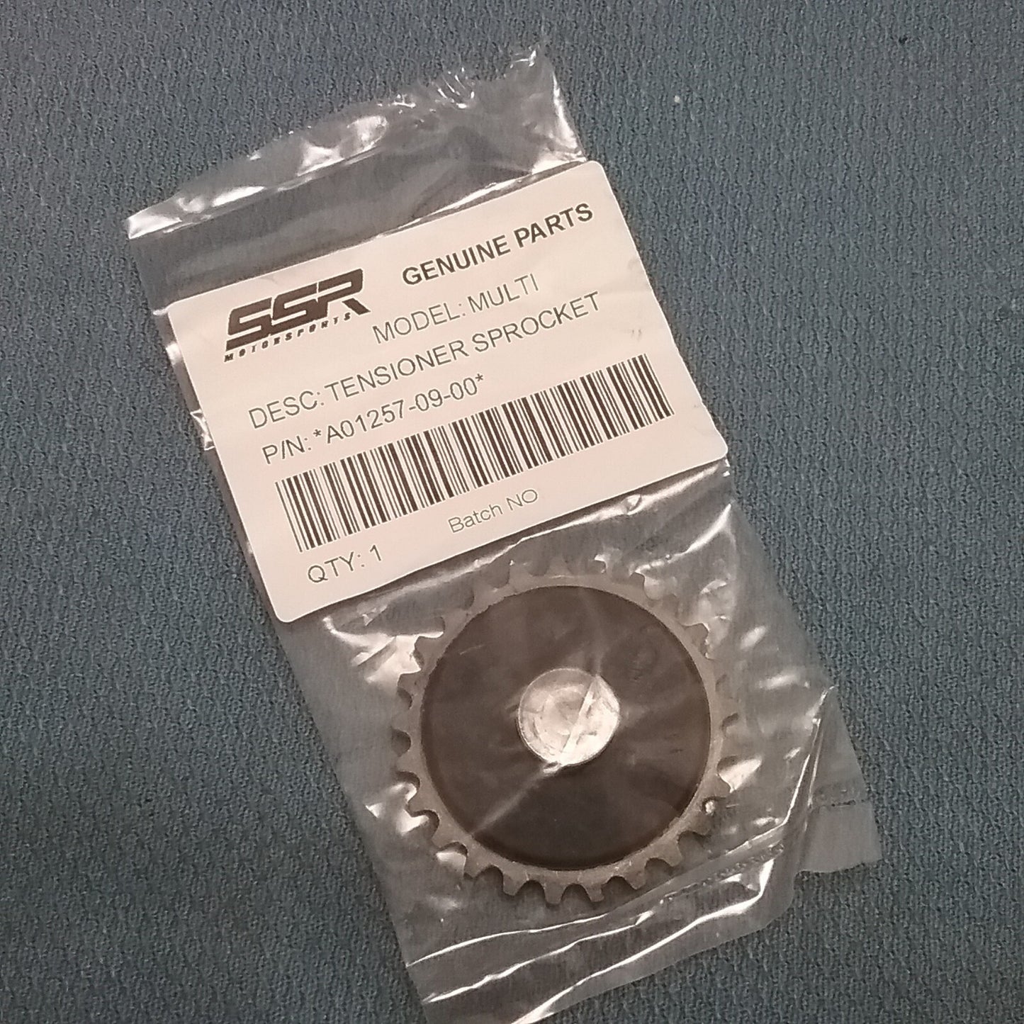 NEW SSR A01257-09-00 TENSIONER SPROCKET