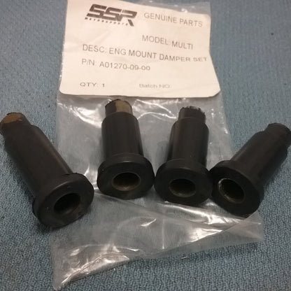 NEW SSR A01270-09-00 ENGINE MOUNT DAMPER SET