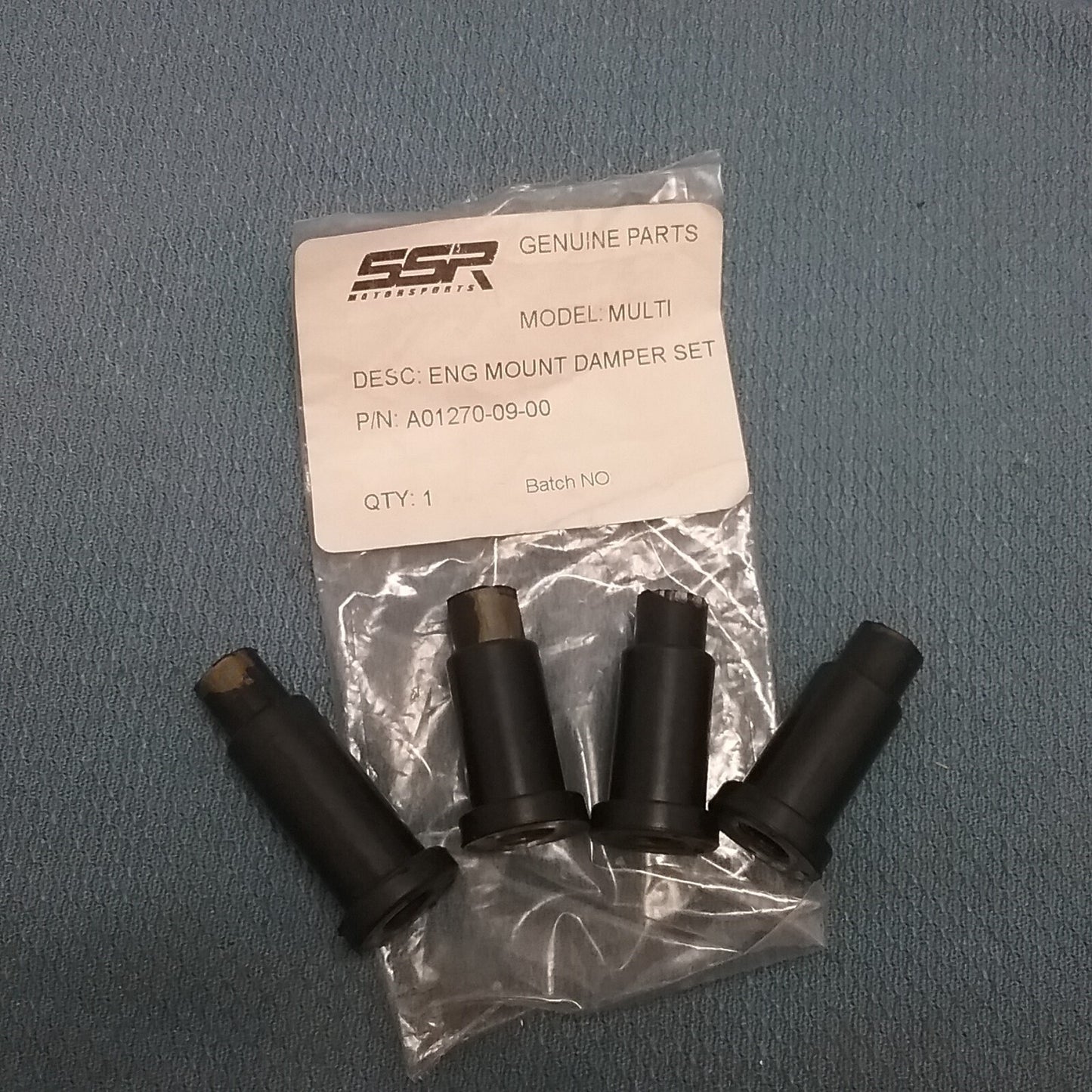 NEW SSR A01270-09-00 ENGINE MOUNT DAMPER SET