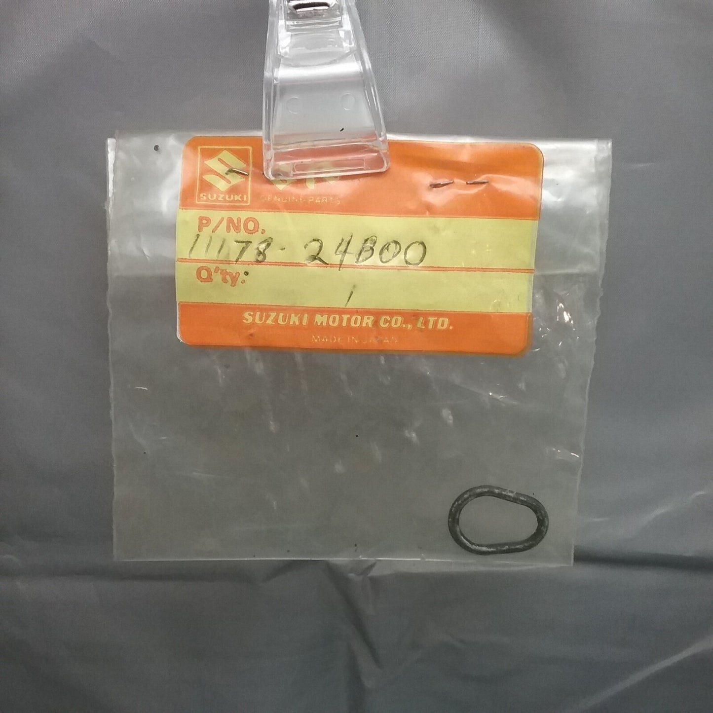 NEW GENUINE SUZUKI 11178-24B00 ORING, HEAD COVER