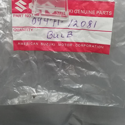 NEW GENUINE SUZUKI 09471-12081 BULB, 12V 5W