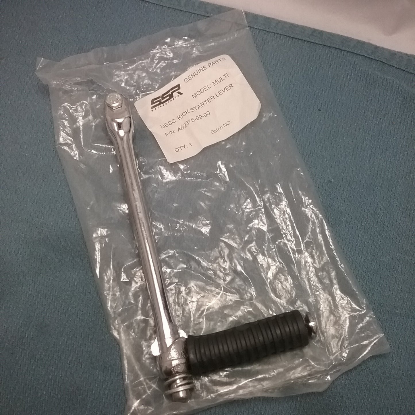 NEW SSR A02375-09-00 KICK STARTER LEVER