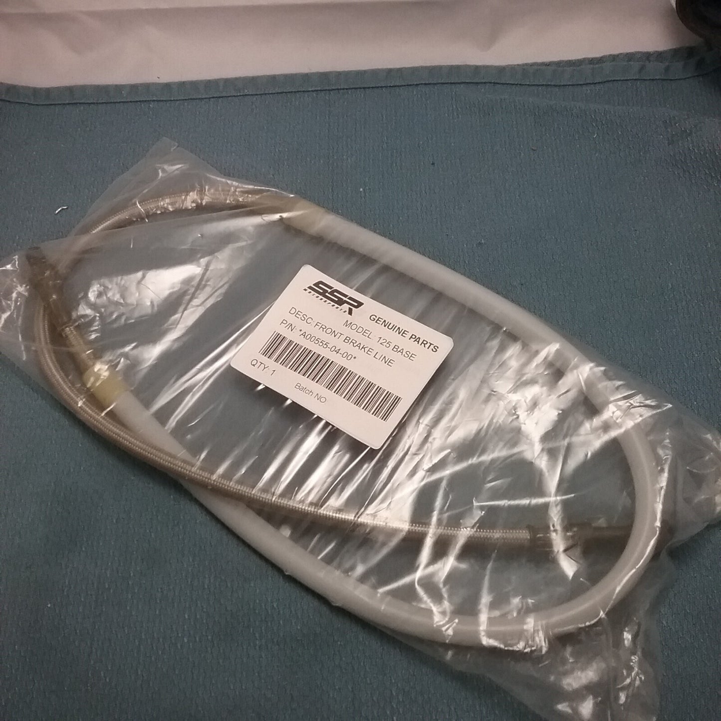 NEW SSR A00555-04-00 FRONT BRAKE LINE