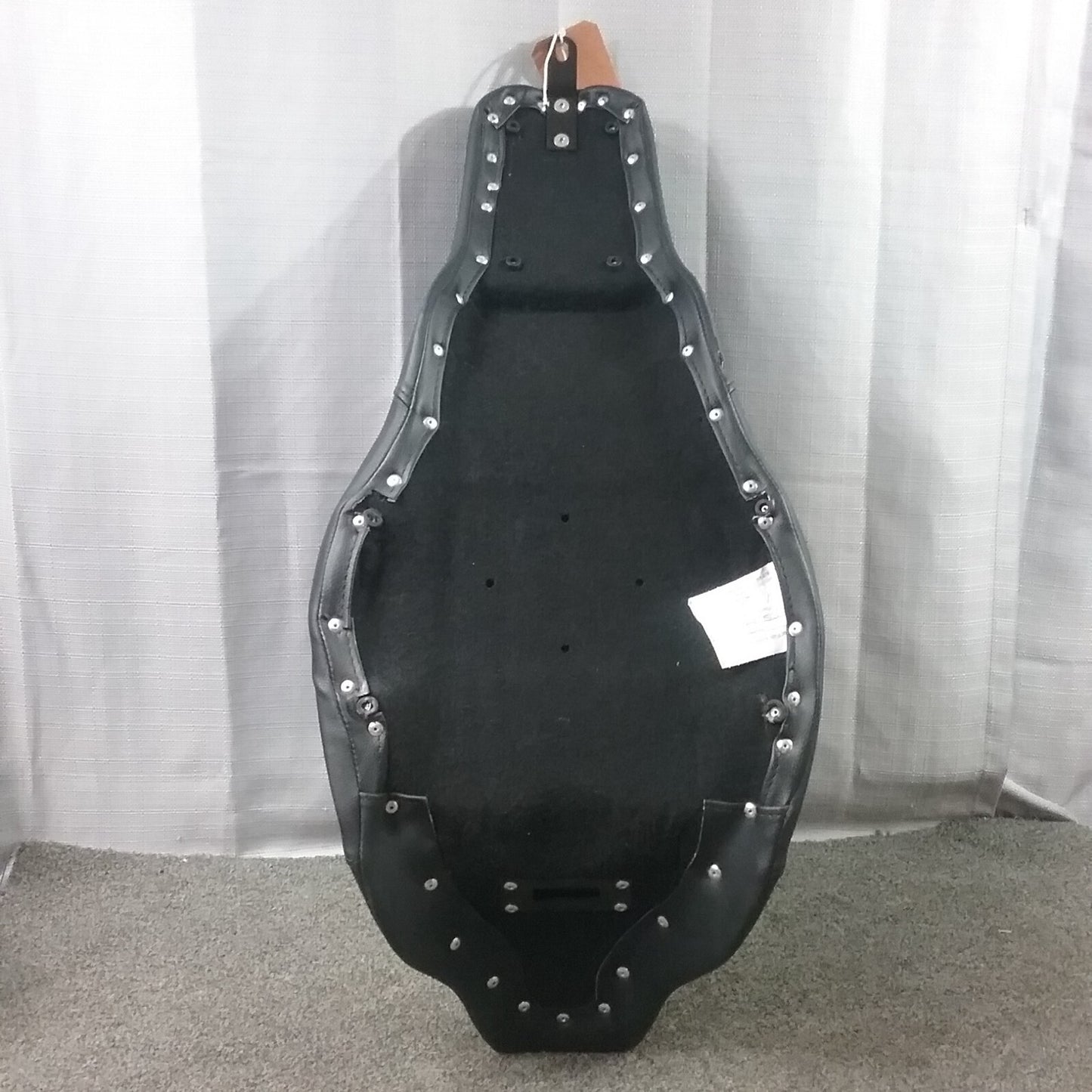 NEW SADDLEMEN 808-07B-172 BLACK STEP-UP, LATTICE STITCH SEAT