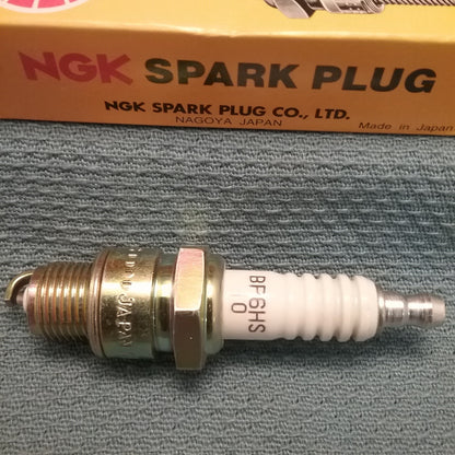 QTY 2, NEW NGK BP6HS-10 SPARK PLUG REPLACES YAMAHA BP6HS-10-00, #6326, 1986-1995
