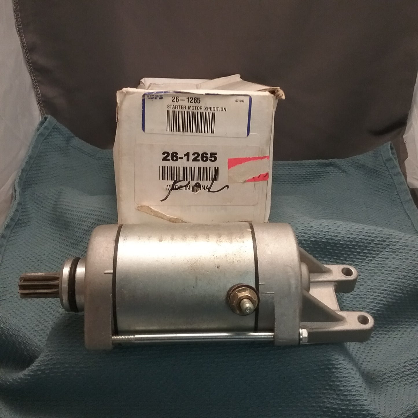 NEW WPS 26-1265/SMU0213 REPLACEMENT STARTER MOTOR POLARIS
