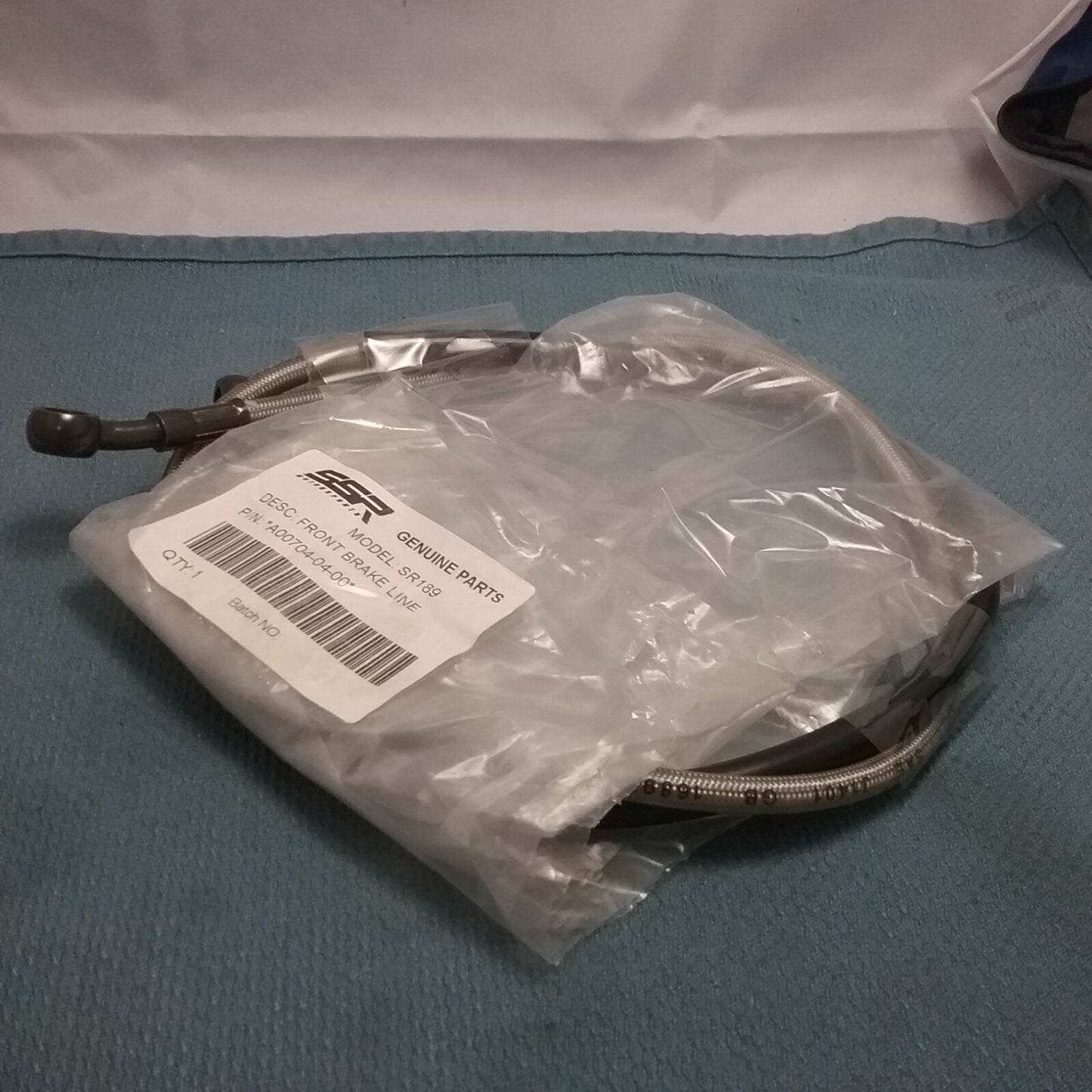 NEW SSR A00704-04-00 FRONT BRAKE LINE