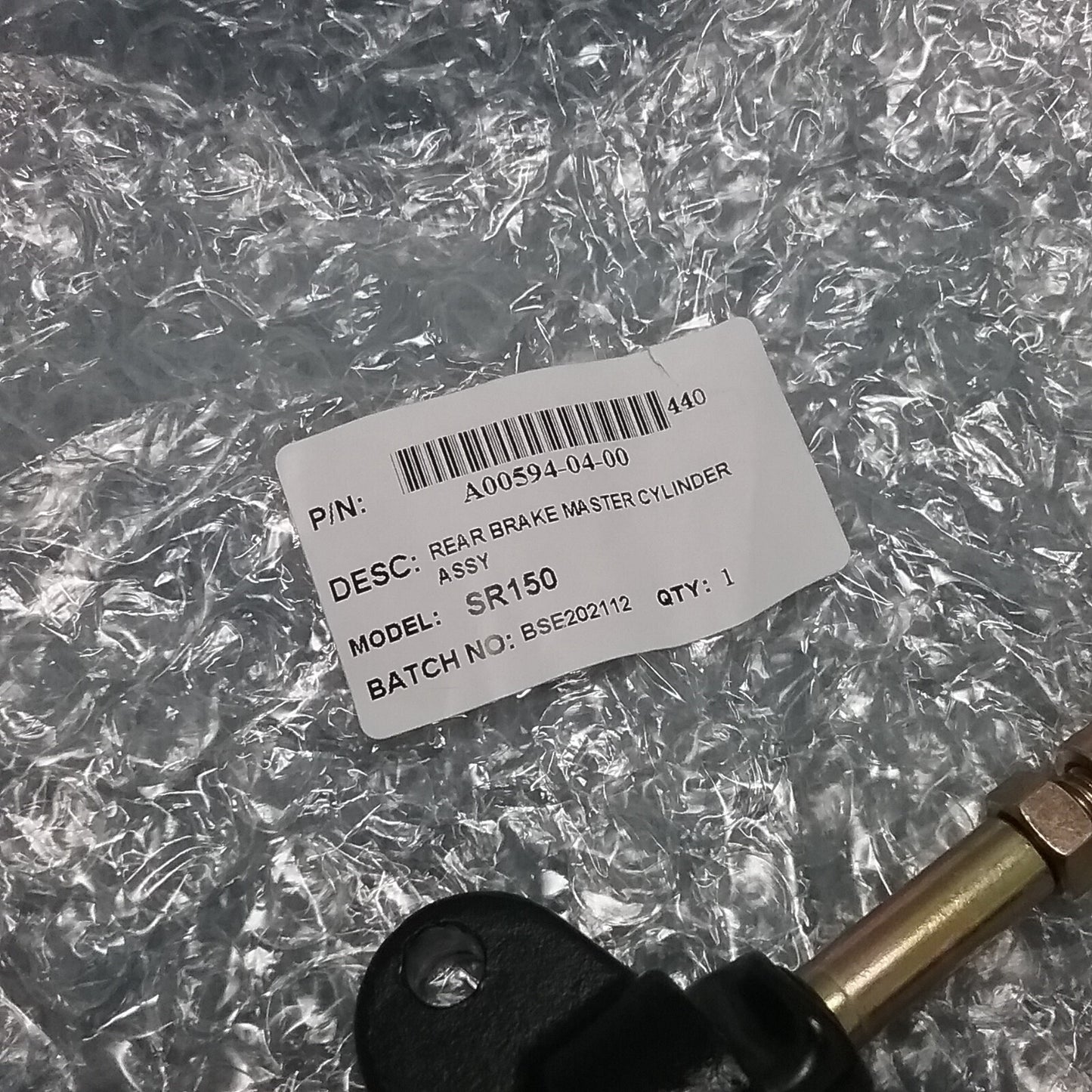 NEW SSR A00594-04-00 REAR BRAKE MASTER CYLINDER