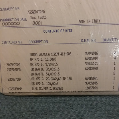 NEW CENTAURO 722A204TP /412136 TOP-END GASKET ST KAW KLT200 77-84