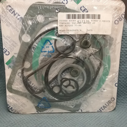 NEW CENTAURO 722A204TP /412136 TOP-END GASKET ST KAW KLT200 77-84