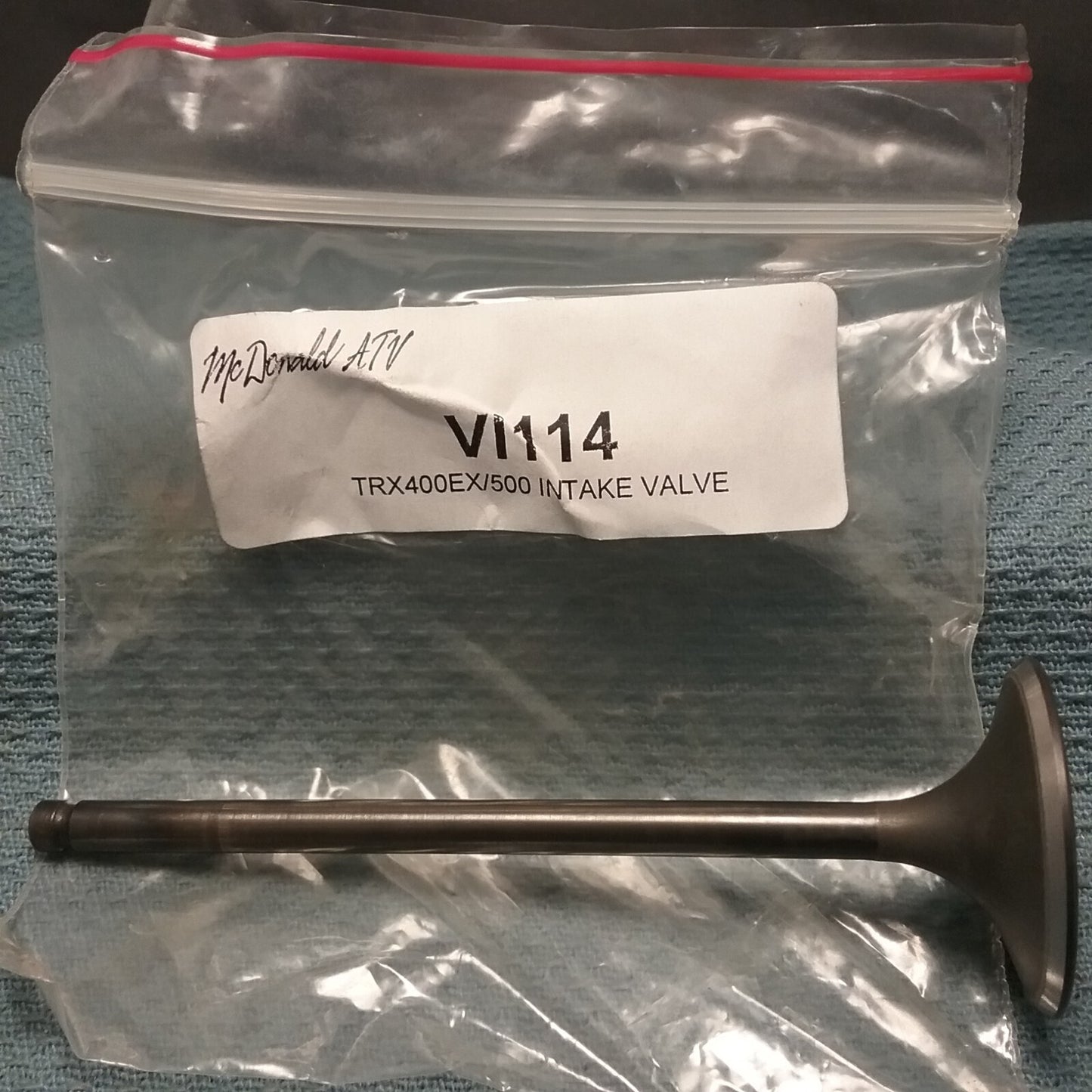 NEW MCDONALD VI114 INTAKE VALVE HONDA 14711-KCY-670 TRX400EX/500 96-14