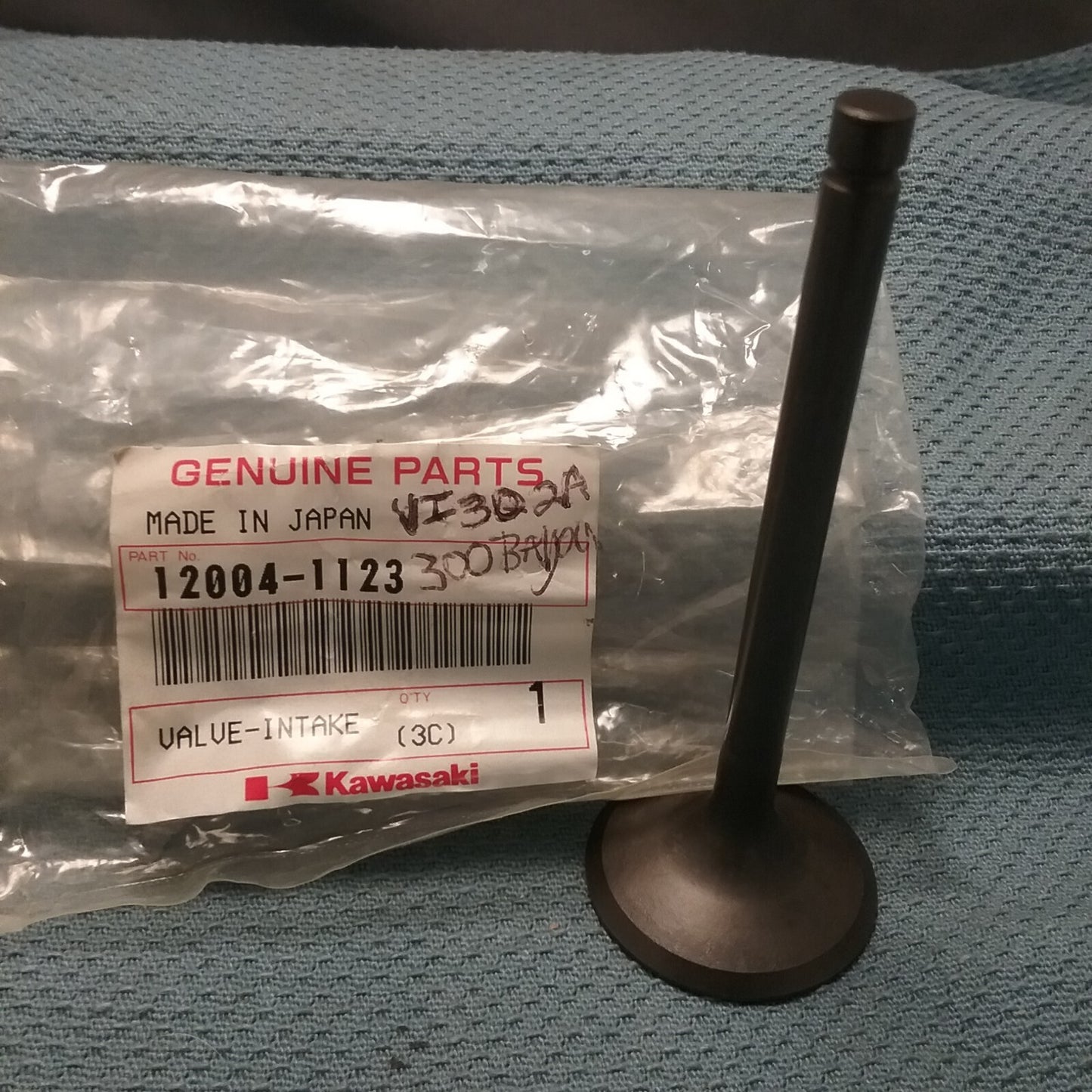 NEW GENUINE KAWASAKI 12004-1123 INTAKE VALVE 87-05