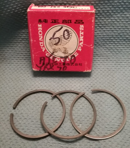 NEW GENUINE HONDA 13040-087-003 RING SET (OS) (0.75) ATC70 1979-1985