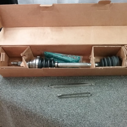 NEW WIDE OPEN CV7017 AXLE OUTBOARD 1/2 SHAFT WITH BOOTS