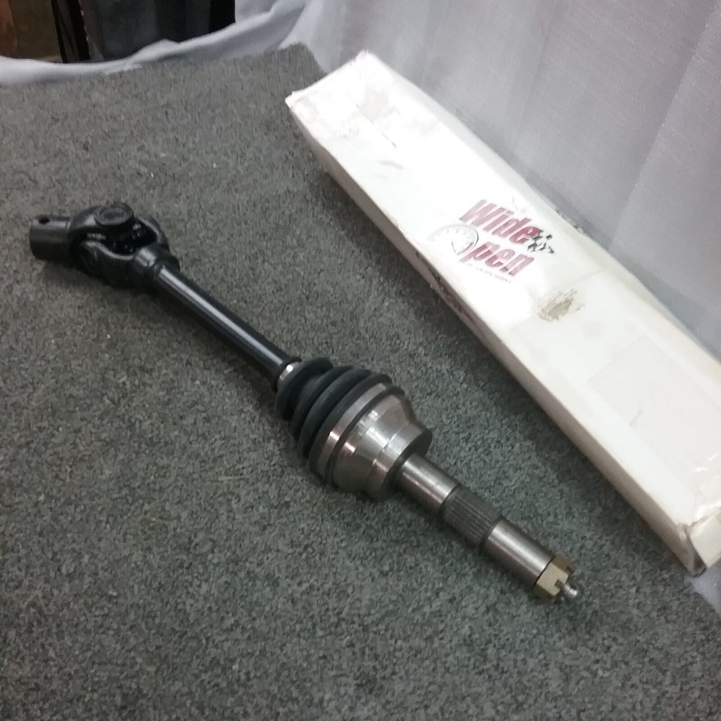 NEW WIDE OPEN CV6960 AX56010 1/2 SHAFT WITH JOINT