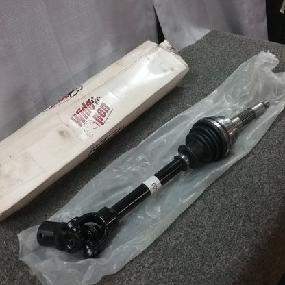 NEW WIDE OPEN CV6950 AX54022 1/2 SHAFT WITH U-JOINT REPLACES POLARIS