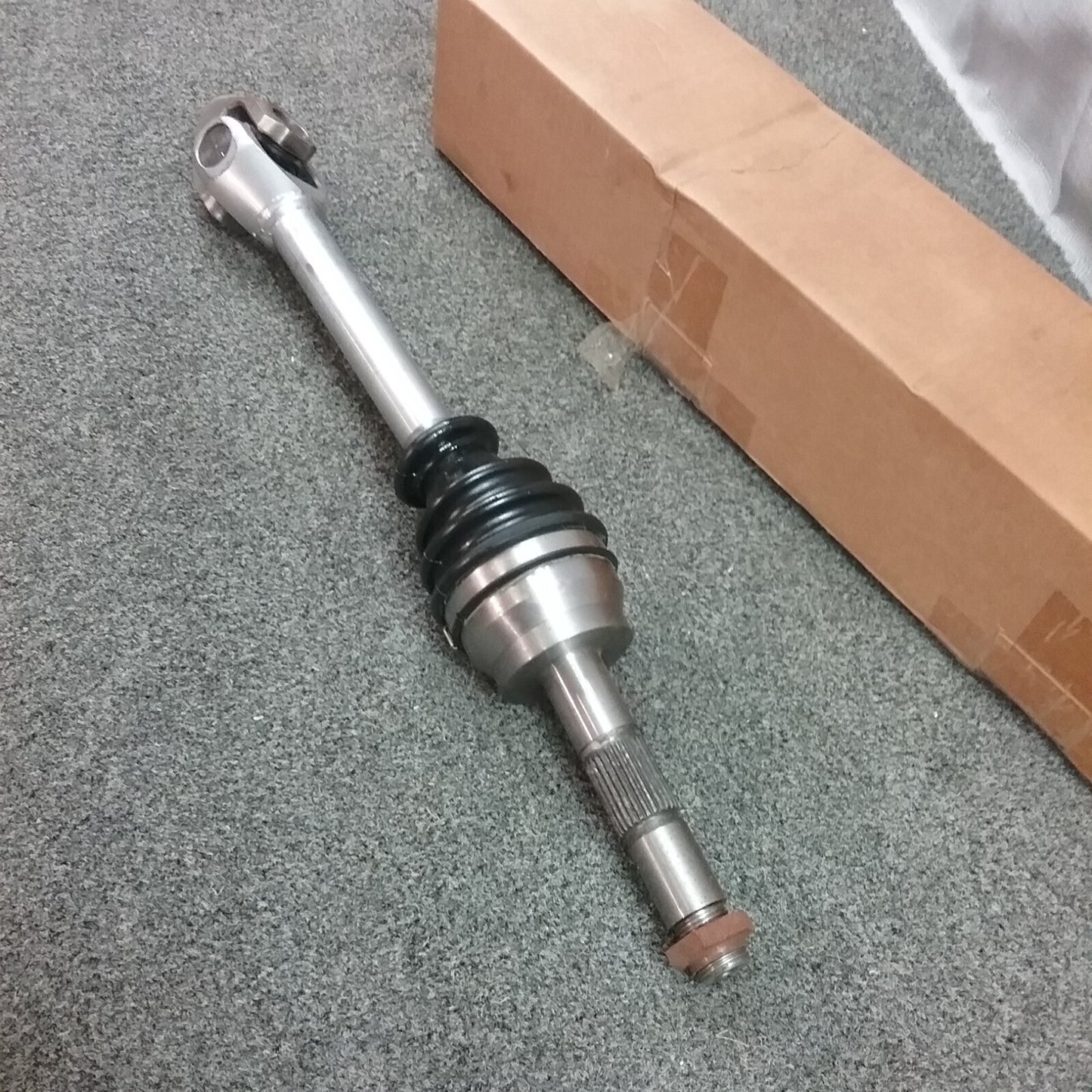 NEW WIDE OPEN CV6777 AXLE WITH YOKE AND U-JOINT REPLACES POLARIS