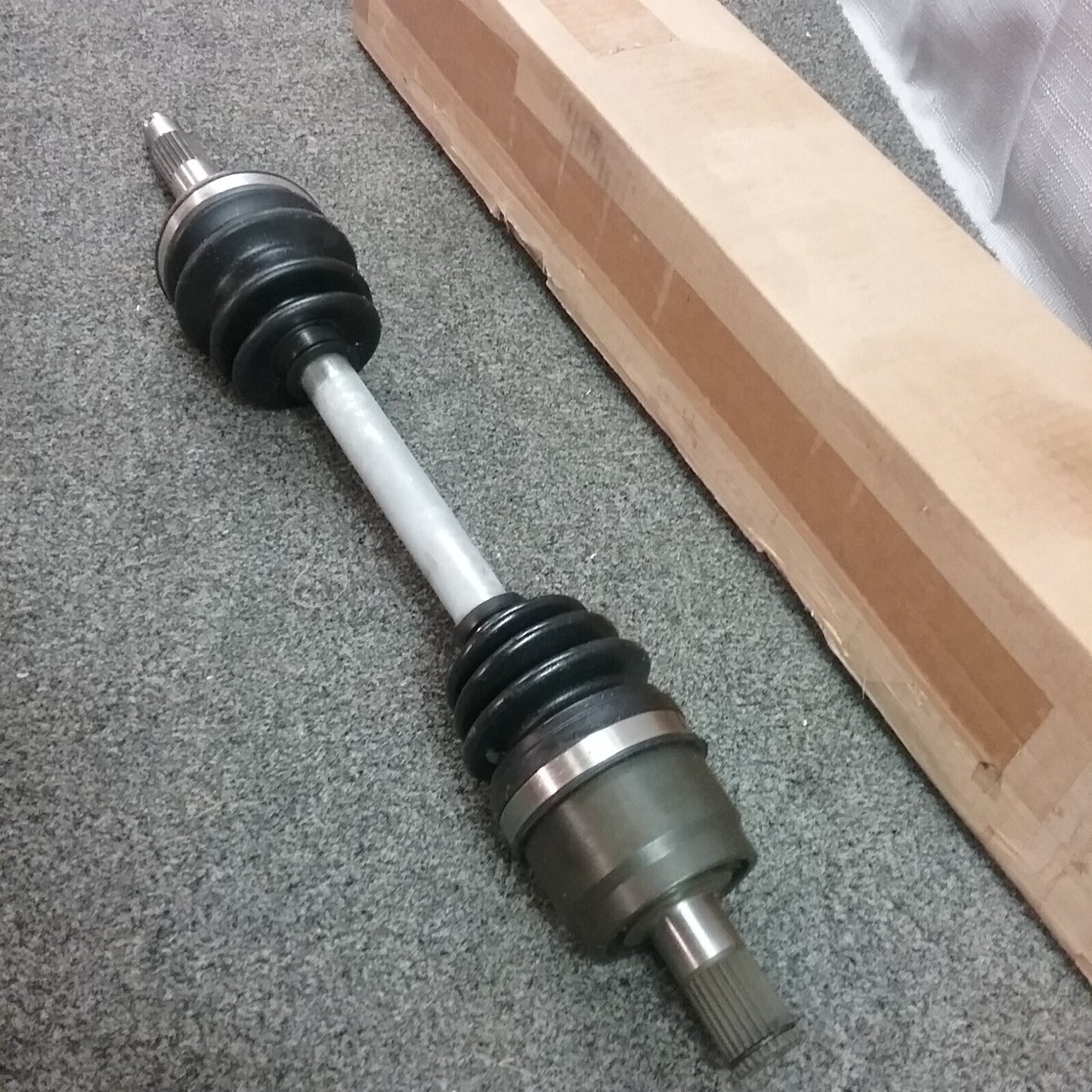 NEW J&M ATV AX76002 KVF 650/750 BRUTEFORCE AXLE SHAFT COMPLETE REAR