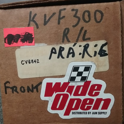 NEW WIDE OPEN CV6842 KVF 300 PRAIRIE OUTBOARD HALF SHAFT