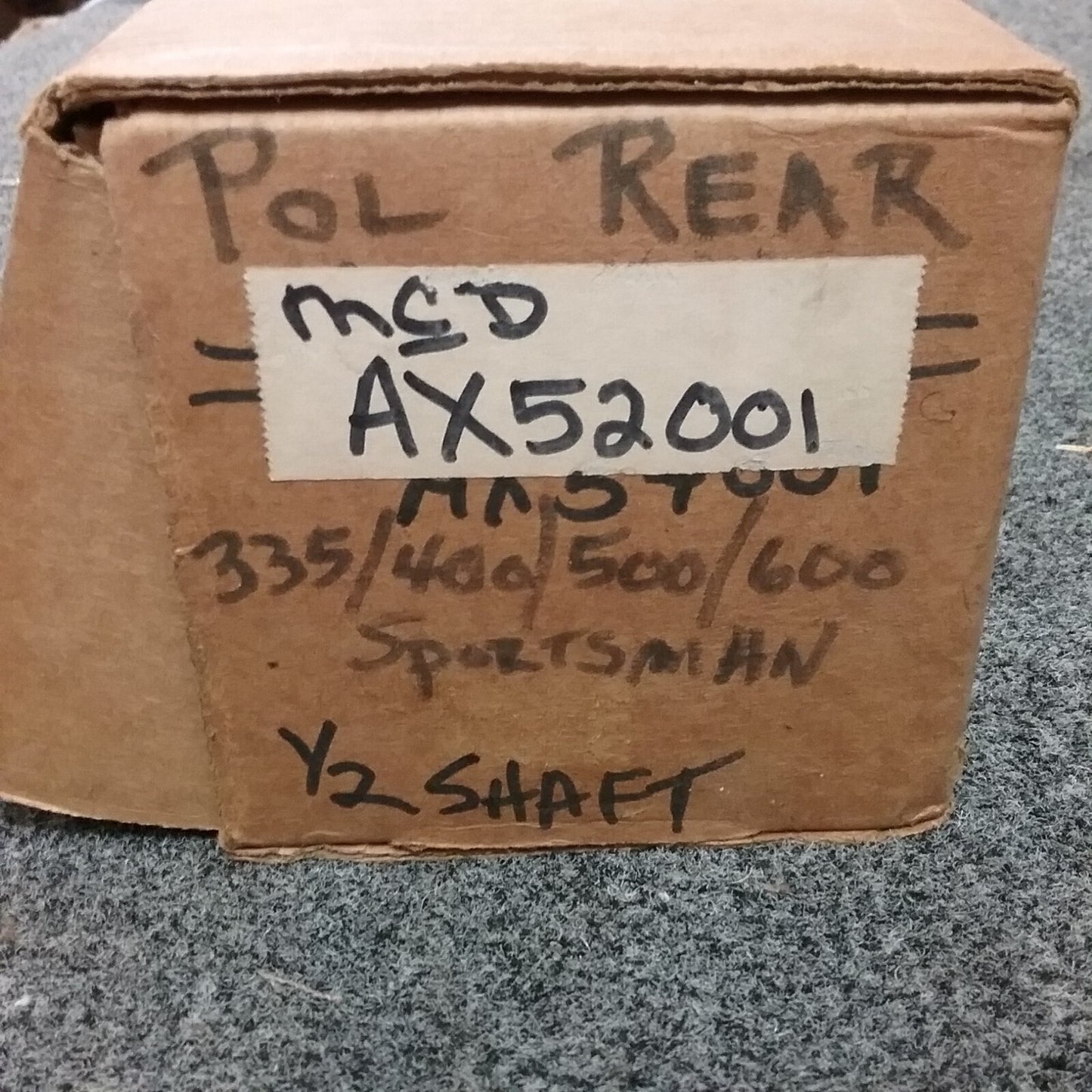 NEW MCDONALD AX52001 REAR AXLE HALF SHAFT POLARIS SPORTSMAN