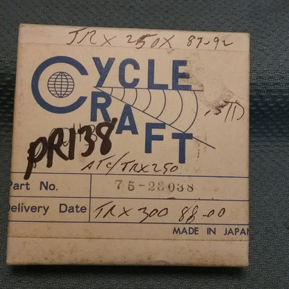 NEW CYCLE CRAFT 75-23038 PISTON RINGS 74MM .75 HONDA ATC250ES 87-89