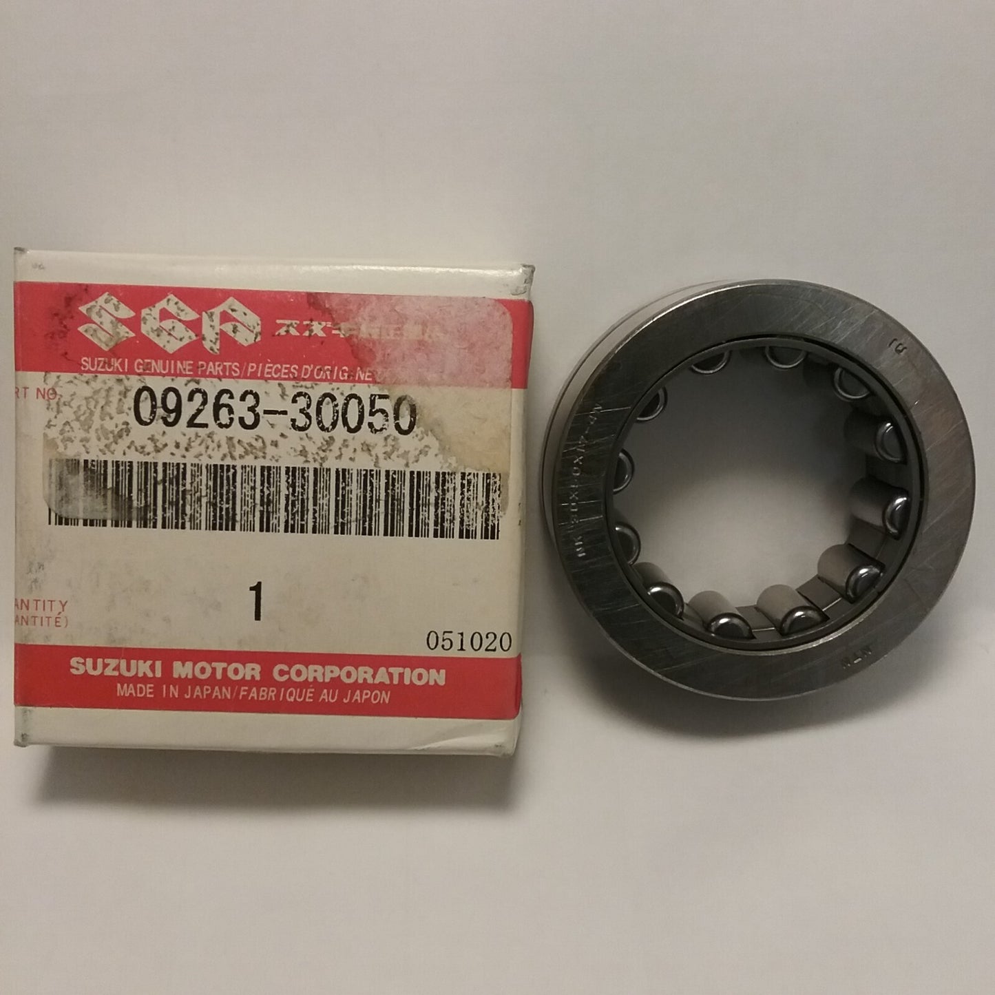 NEW GENUINE SUZUKI 09263-30050 BRG, SEC DRIVEN GEAR, M 30X50X17 LT-4WD 87-21