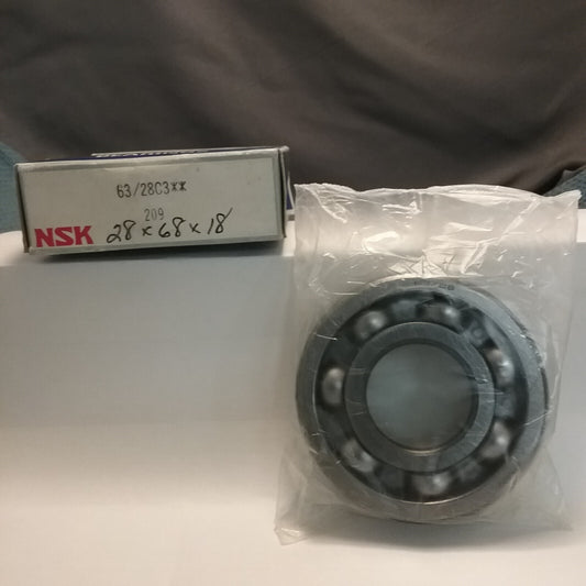 NEW NSK 63/28 C3  BEARING, BALL 28x68x18mm HONDA CR480 1981-1984