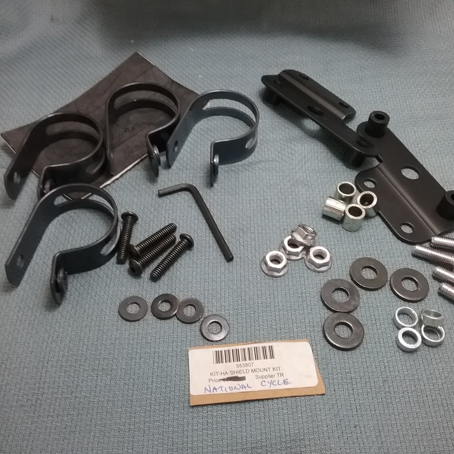NEW NATIONAL CYCLE 55-3807 HA SHIELD MOUNT KIT