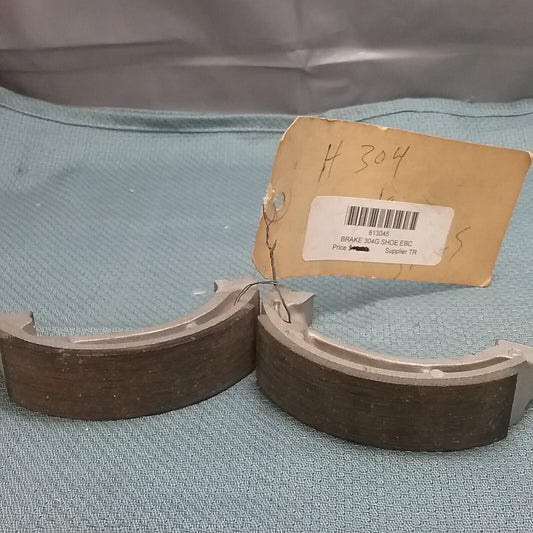 NEW EBC 304G GROOVED BRAKE SHOES HONDA