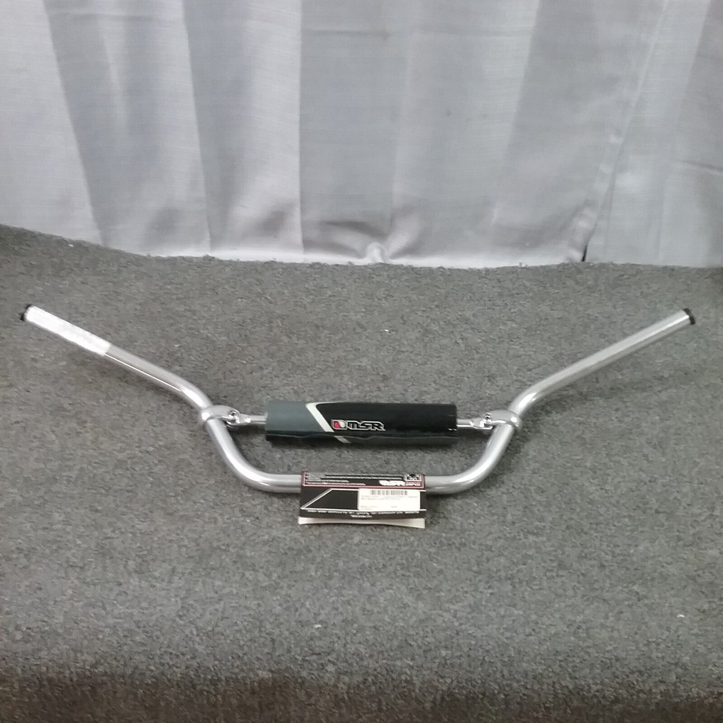 NEW MSR DOMINATOR  110469 7/8" ALUMINUM 6" Rise Hanger SILVER Handlebar HI