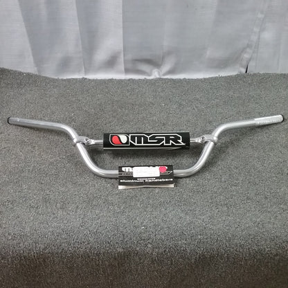 NEW MSR DOMINATOR  110469 7/8" ALUMINUM 6" Rise Hanger SILVER Handlebar HI