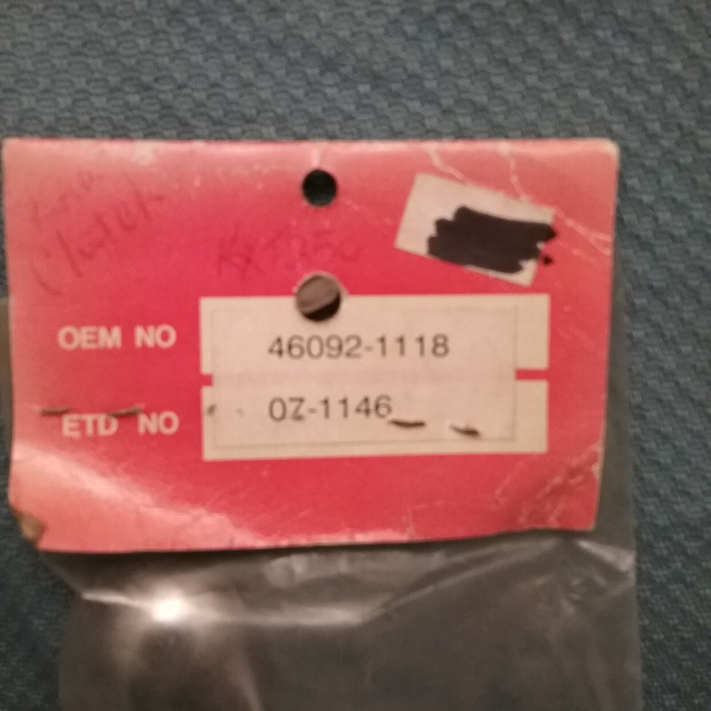 NEW BIKEMASTER 07-1146 LEVER-GRIP, FR BRAKE KAWASAKI 46092-1118 KXT250-A2 85-86