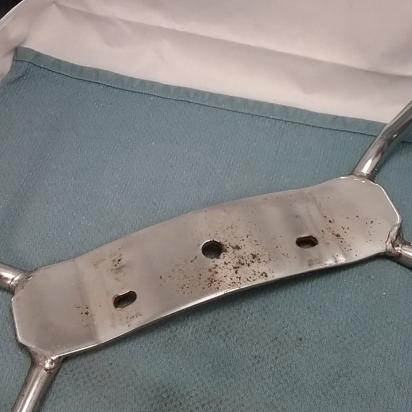 V-TWIN 31-0611 CHROME OE TYPE SEAT HAND RAIL FOR HARLEY-DAVIDSON