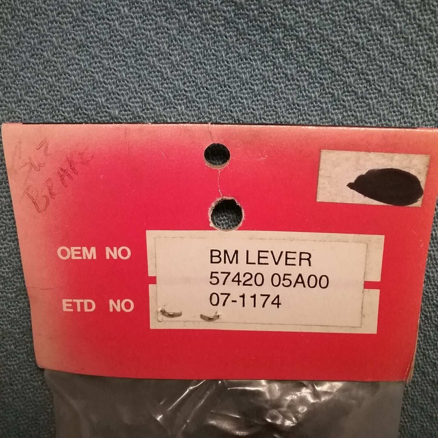 NEW BIKEMASTER 07-1174 LEVER, BRAKE SUZUKI 57420-05A00 GS1000L 79-90