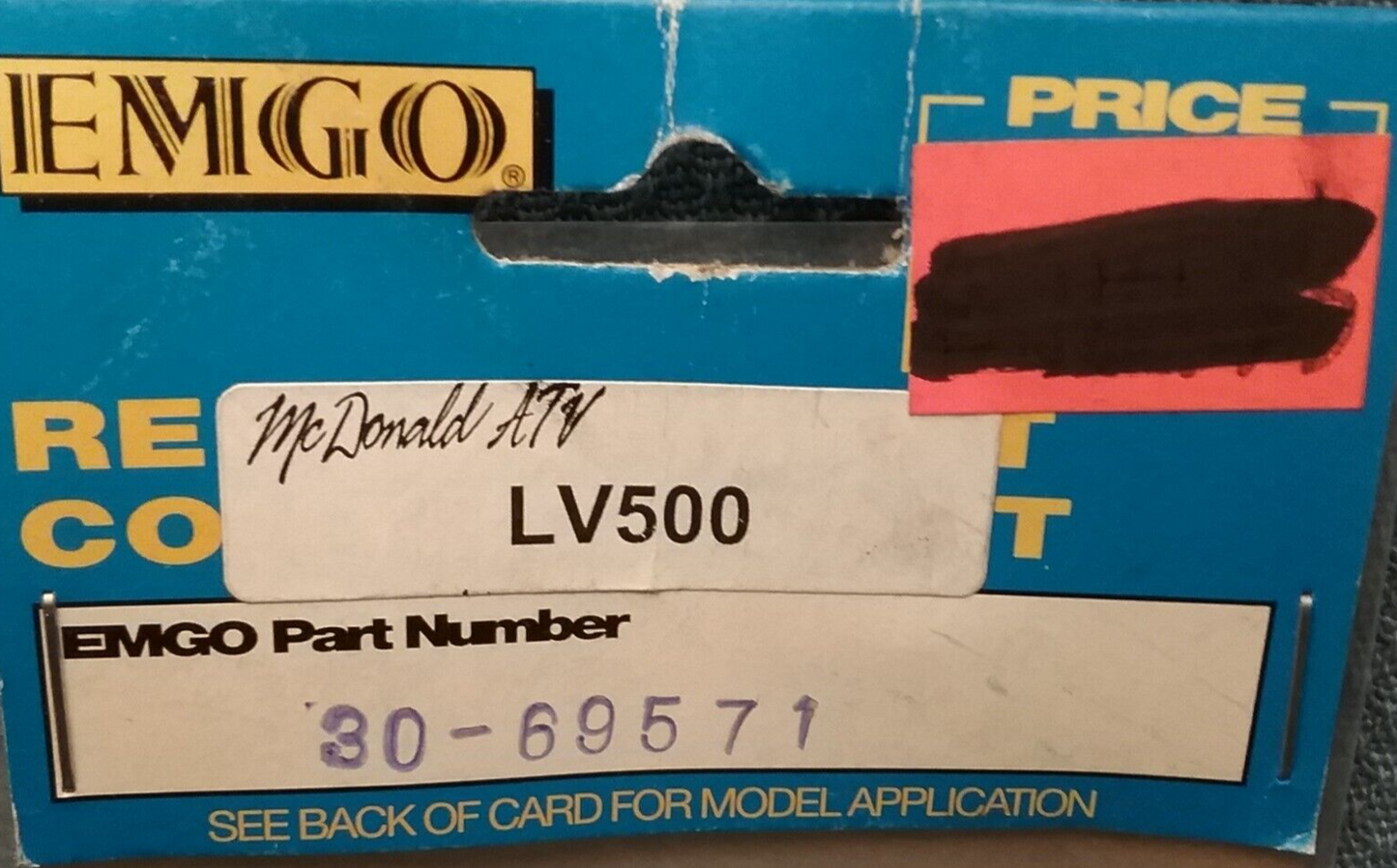 NEW EMGO 30-69571 LEVER, BRAKE POLARIS 5630455 SPORTSMAN 93-96