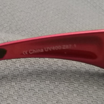 NEW CHAP'EL C115 RED/SM SAFETY GLASSES