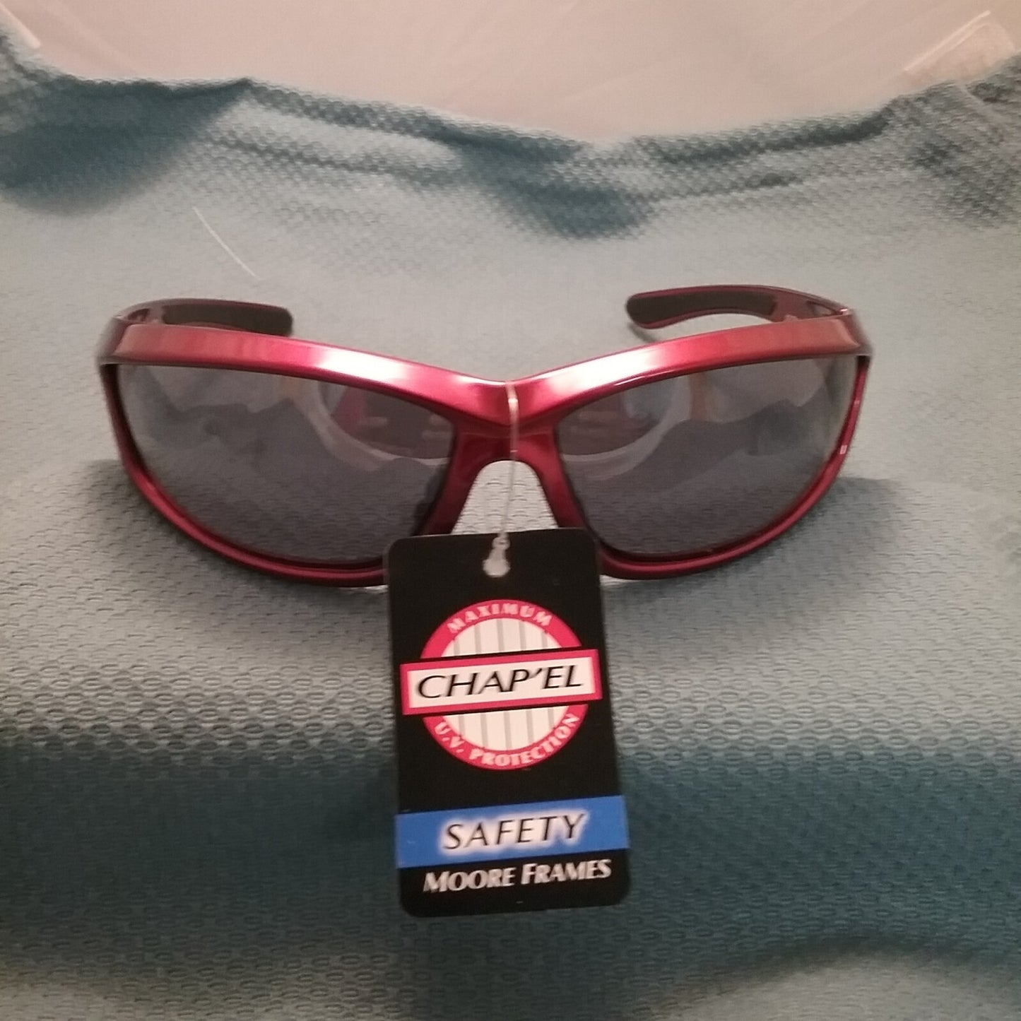 NEW CHAP'EL C115 RED/SM SAFETY GLASSES