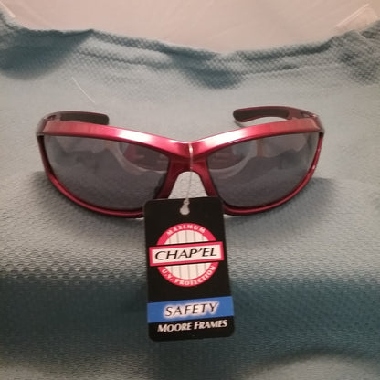 NEW CHAP'EL C115 RED/SM SAFETY GLASSES