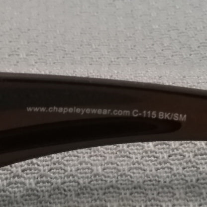 NEW CHAP'EL C115 BK/SM SAFETY GLASSES