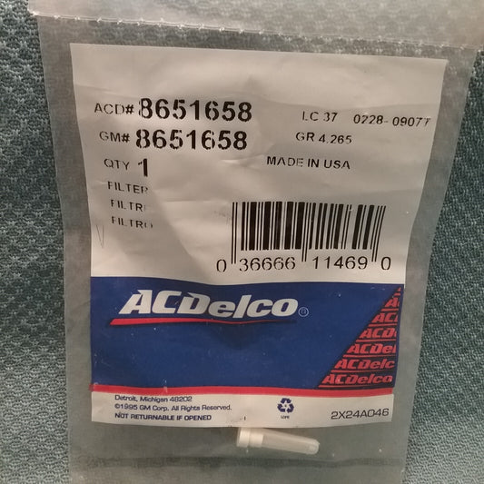 NEW AC DELCO 8651658 Automatic Transmission Shift Solenoid Valve Screen