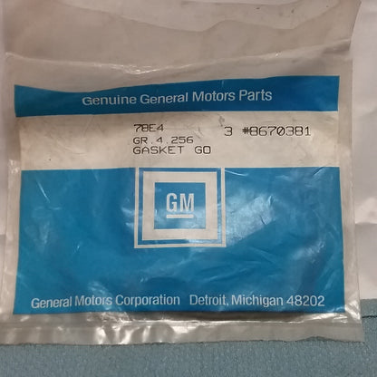 NEW GENIUNE GENERAL MOTORS 8670381 GASKET